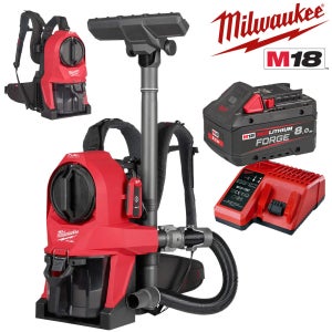 milwaukee 배낭형 청소기 FBPVII-80 FORGE(18V 8.0Ah) 충전청소기