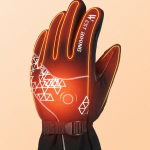 웨스트바이킹 충전식 발열장갑 온열 열선 겨울 방한 터치