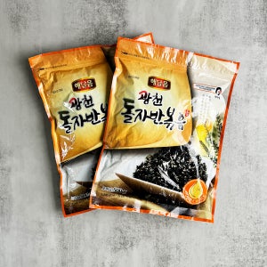 해달음 맛있는 광천 돌자반 김자반볶음 광천김 500g, 8개