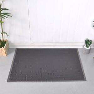 베란다 질긴 배수 청소편한 고무발판 미끄럼방지 현관매트60x90회색 논슬립 현관발판