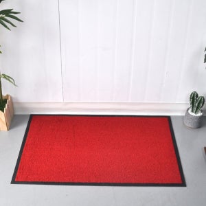 실내용 먼지 빗물방지 발판 카페트 현관매트60x90레드 업소용매트 입구발판 깔판