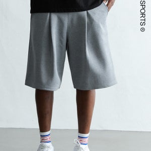 [에어릿] 딥턱 스웨트 쇼츠 AM3038 MEL