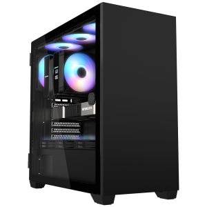 3RSYS R190 블랙 데스크탑 PC케이스 컴퓨터본체 쿨링팬