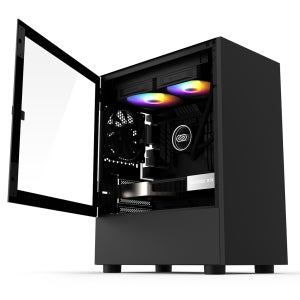 3RSYS R120 블랙 데스크탑 PC케이스 컴퓨터본체 쿨링팬