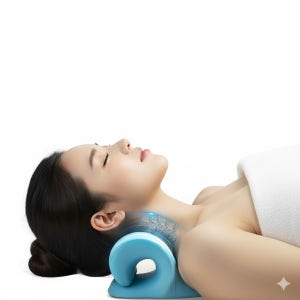 웰메디케어 거북목 일자목 목스트레칭기구 운동 넥스트레쳐 넥스트레처