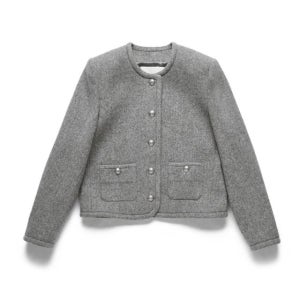 클래식 트위드 자켓