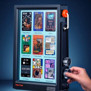 디붐 타임즈 프레임 4K 초고화질 IPS 스마트 디지털 액자 64GB 스마트 디스플레이