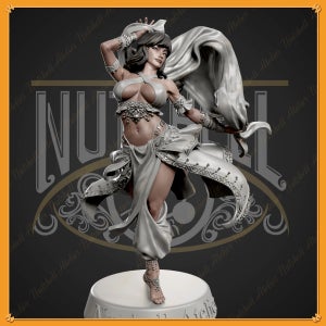 넛쉘 1/24 BELLY DANCER 02 벨리댄서 3D프린트 모델 (베이스포함)