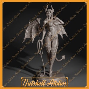 넛쉘 1/20 Succubus 서큐버스 3D프린트 모델 (베이스포함)