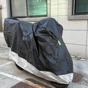 3XL 오토바이 방수커버 덮개 먼지 스쿠터 자전거 대림 혼다 pcx125 탑박스 윈드스크린