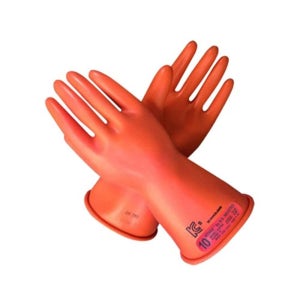 천연고무 감전예방 안전 절연장갑 1000V (0등급)-10호 안전장갑 MT050256