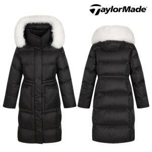 테일러메이드 어패럴 여성 골프웨어 윤이나 골프 구스 다운 퍼 롱 패딩 점퍼 JO8301