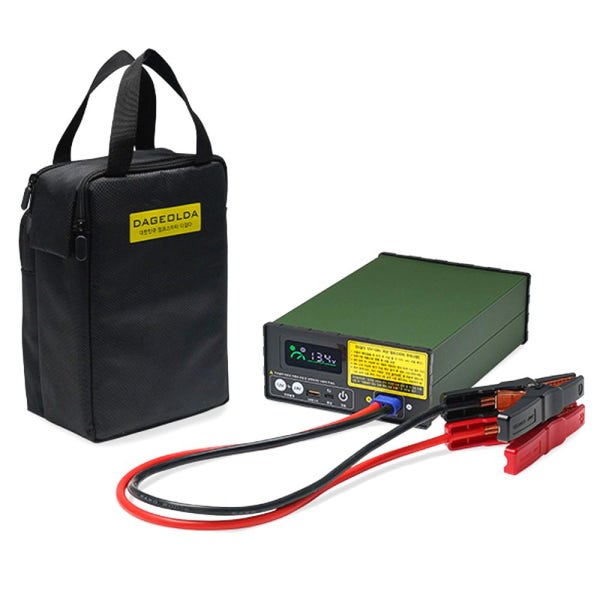 다걸다 국산 12V,24V겸용 전문가형 점프스타터 대용량 80,000mAh 자동충전