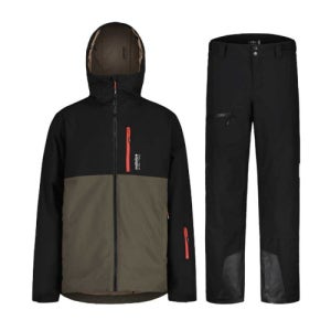 2526 말로야 남성 스키복 고르글엠 딥 블랙 멀티 세트