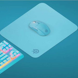 [국내정발] 스틸시리즈 QCK MEDIUM 게이밍 마우스패드 아쿠아, M