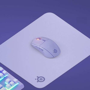 [국내정발] 스틸시리즈 QCK MEDIUM 게이밍 마우스패드 라벤더, M