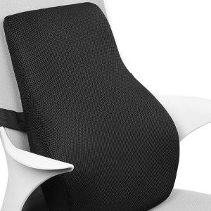 목 허리 등받이 쿠션 바른자세 유지 메모리폼 받침대