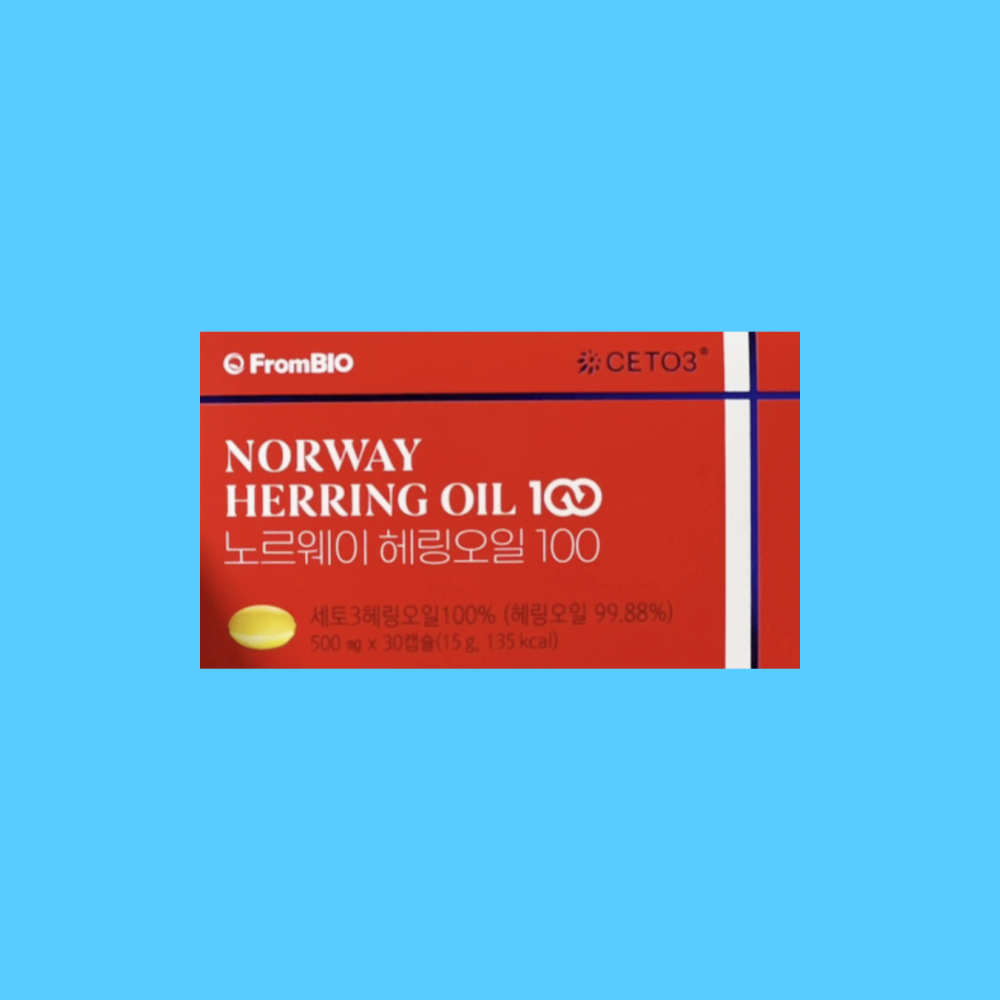 <b>프롬바이오</b> 노르웨이 헤링오일 100 30캡슐