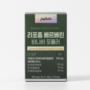 조이키토 리포좀 베르베린 바나바 포뮬러 60정, 4개