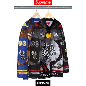 슈프림 x 우탱 클랜 하키 저지 - 25FW FW25KN72