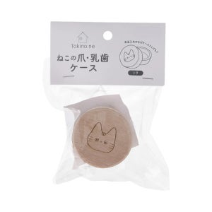 고양이 유치 털뭉치 케이스 우드 오동나무 소품보관함 S사이즈 - 태비냥 일본정식수입