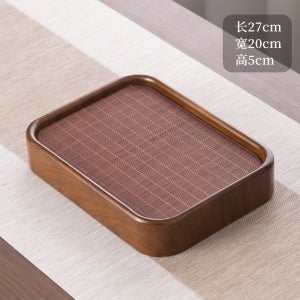 차예마을 차판 일본식 다도 차판 황산지묵봉권영다반 27x20x5 t083