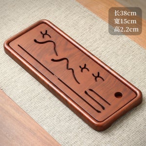 차예마을 차판 뚜껑식 다도 차판 남연다반 38x15x2.2 t097