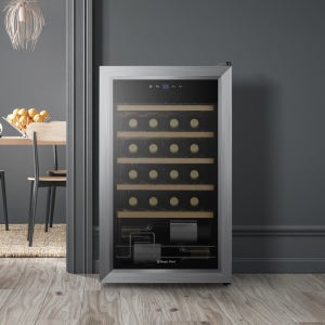 매직쉐프 미러도어 저소음 와인셀러 24병 65L/와인냉장고 와인저장고 음료수냉장고 미니냉장고 술저장고