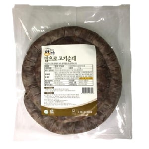 도야지 맘으로 고기순대 1kg, 2개