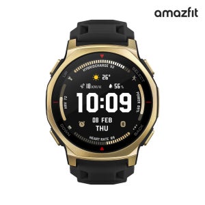 어메이즈핏 티렉스3 프로 GPS 스마트워치 블랙 골드, 44mm