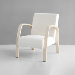 벤우드 1인 소파 YC12A 내추럴/아이보리, 1인용