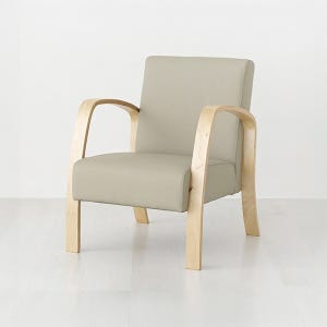 벤우드 1인 소파 YC12A 내추럴/웜그레이, 1인용