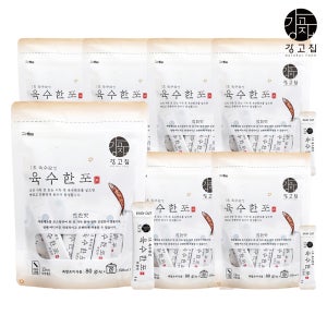 강고집 육수한포 진한맛 80g 7봉(140포) 가루 분말 스틱 코인육수 조미료 다시팩