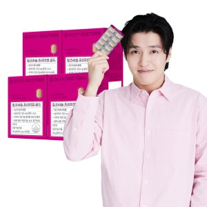 [12개월] 바디닥터스 강하늘 간 건강 밀크씨슬 프리미엄 골드 실리마린 90정, 4개