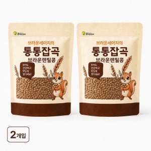[통통잡곡] 2025년 캐나다산 브라운 렌틸콩 1.5kg, 2개