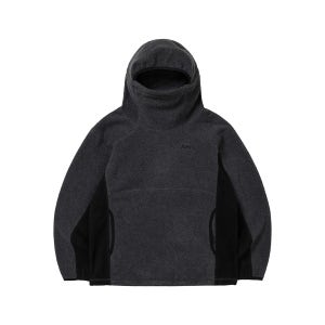 [FCMM SPORT] 에프씨엠엠 스포츠 바라클라바 플리스 풀오버 차콜