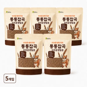 [통통잡곡] 2025년 캐나다산 브라운 렌틸콩 1.5kg, 5개