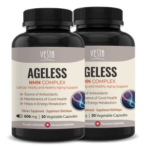 베스타 고순도 NMN 피세틴 레스베라트롤 3중 저속 노화 시너지 포뮬러 30캡슐, 2개