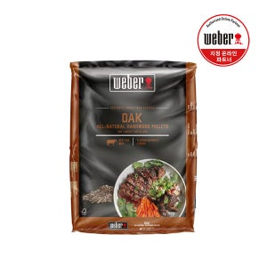 웨버 시어우드 펠릿 8kg 오크 하드우드 와일드