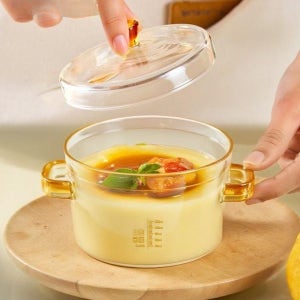 전자레인지용 내열유리용기 투명 오븐 인덕션 계란찜용기 용기 150ml 1