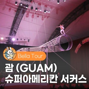 괌 서커스 PIC 슈퍼아메리칸 공연 당일예약 호텔 픽드랍 포함(일반석 VIP 링사이드)