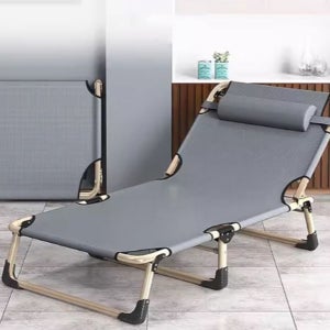 경량 휴대용 접이식침대 야전 야외 접이식침대 싱글 캠핑 간이 낚시