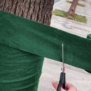 원예 정원 조경 모종 동결 방지 수목 과수 나무 보온 단열 월동 겨울 준비 보호대 랩 부직포 붕대 12cmX20m