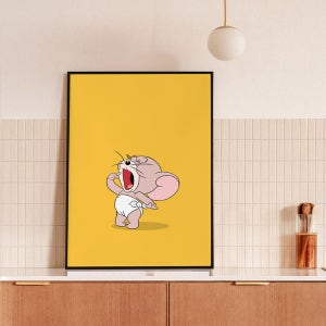톰과제리 인테리어 그림 액자 크리스마스 포스터 하품제리 A2
