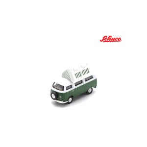 독일 슈코 1:87 폭스바겐 T2 캠핑 버스 다이캐스트 모형 자동차 미니카 모형