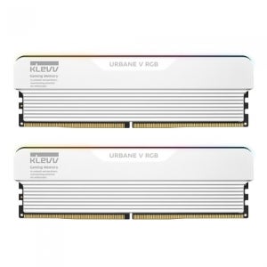 ESSENCORE KLEVV DDR5-6000 CL28 URBANE V RGB 화이트 패키지 서린 (32GB(16Gx2))