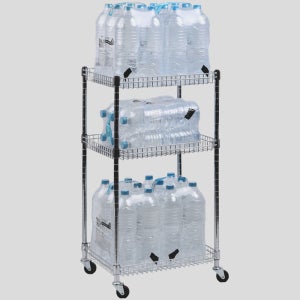 트롤리 서빙 카트 철제 이동식 주방 거실 베란다 2단 3단 회전 웨건 수납장 트롤러