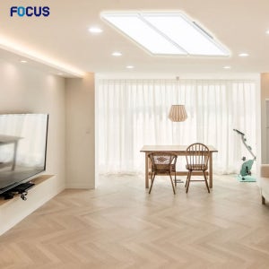 포커스 LED 라운드스퀘어 거실등 2등 /인테리어조명 전등교체 거실등