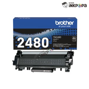 브라더 흑백레이저젯 복합기 MFC-L2715DW 검정 정품토너 TN-2480