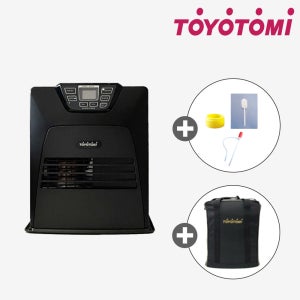 토요토미 LC-DX32 팬히터 온풍기 열풍기 가정용 실내 캠핑용 난로 세트